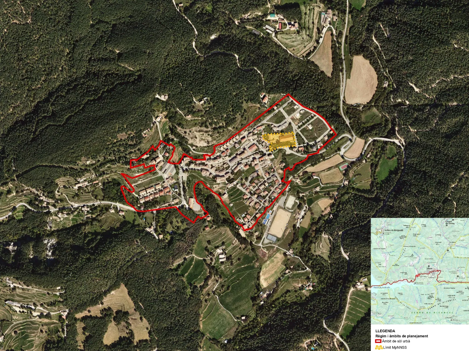 Modificació puntual NNSS del municipi de Vilada a l'àmbit de La Farinera