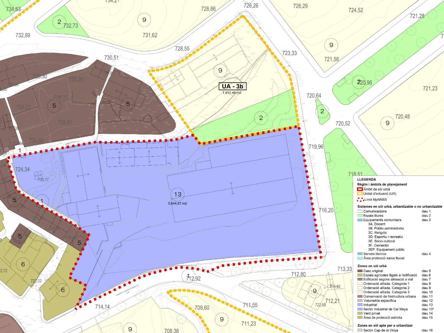 Modificació puntual NNSS del municipi de Vilada a l'àmbit de La Farinera