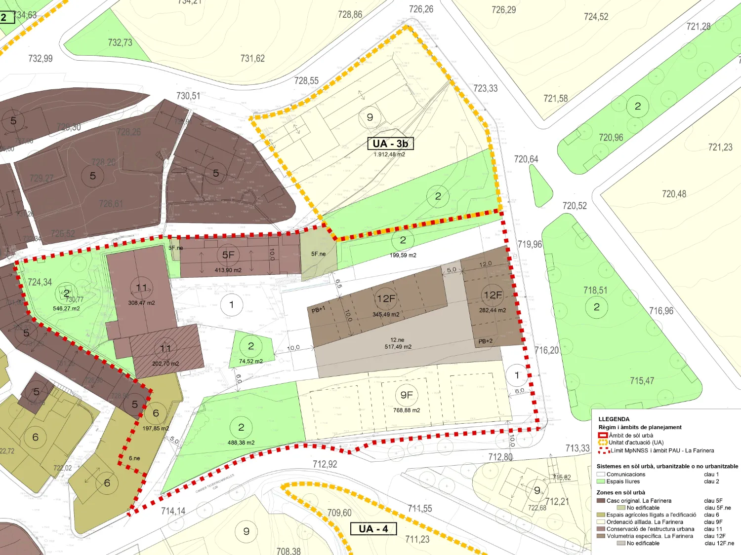 Modificació puntual NNSS del municipi de Vilada a l'àmbit de La Farinera