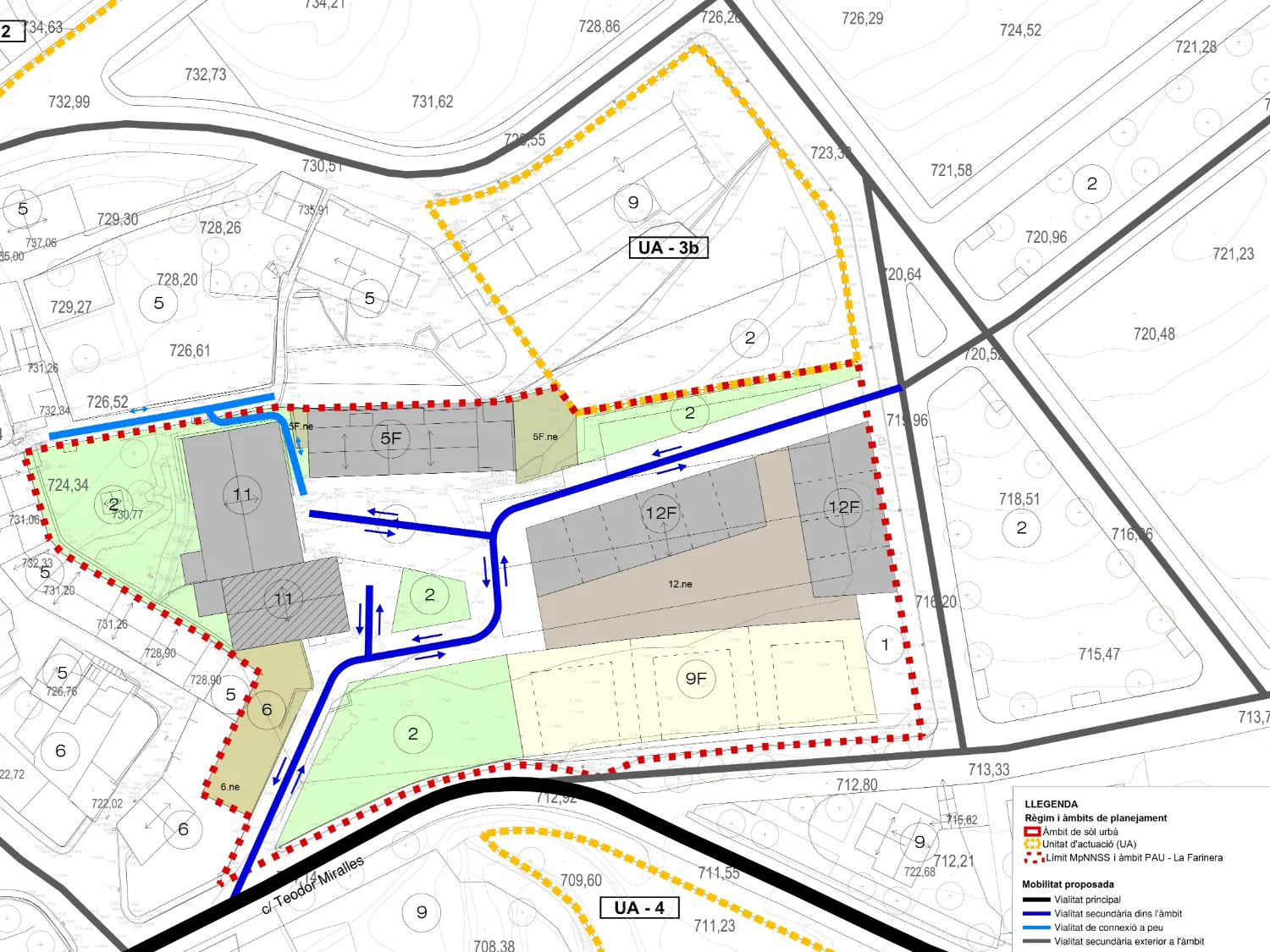 Modificació puntual NNSS del municipi de Vilada a l'àmbit de La Farinera