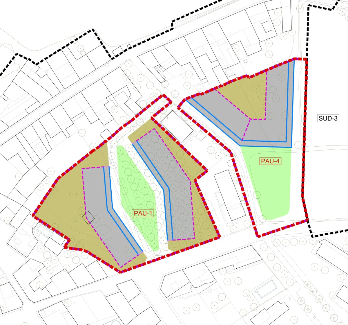 Modificació puntual del POUM a l’àmbit dels PAU no desenvolupats de Sant Cugat Sesgarrigues