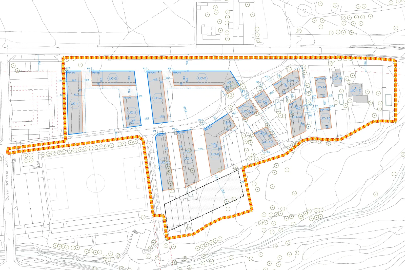 Modificació puntual del POUM - PMU, relatiu al sector 1 al municipi de Sant Antoni de Vilamajor