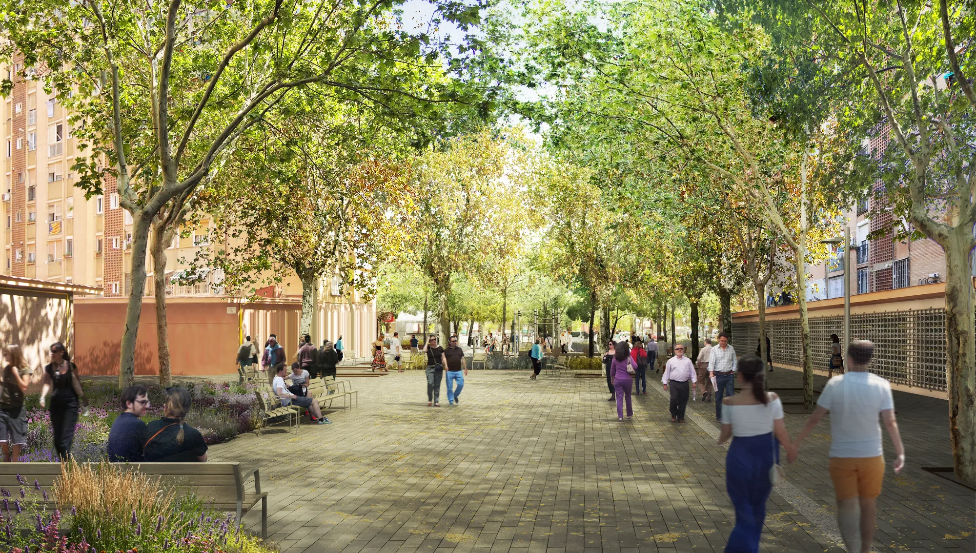 Reurbanitzacio Alfons el Magnanim 02 Projecte de reurbanització del carrer Alfons el Magnànim