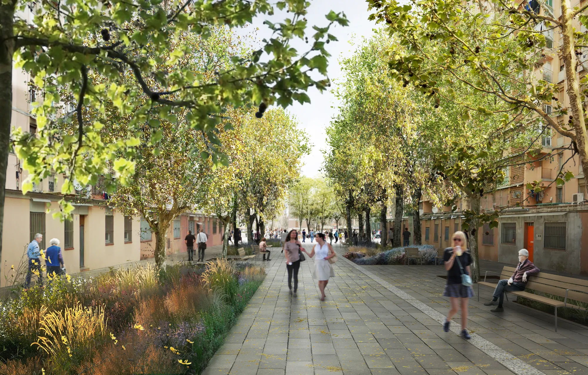 Reurbanitzacio Alfons el Magnanim 08 Projecte de reurbanització del carrer Alfons el Magnànim