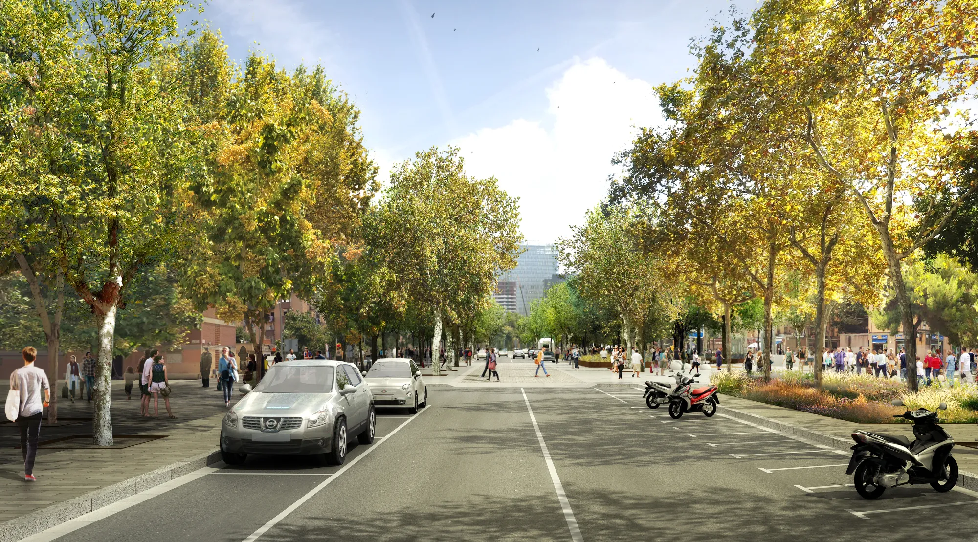 Reurbanitzacio Alfons el Magnanim 09 Projecte de reurbanització del carrer Alfons el Magnànim