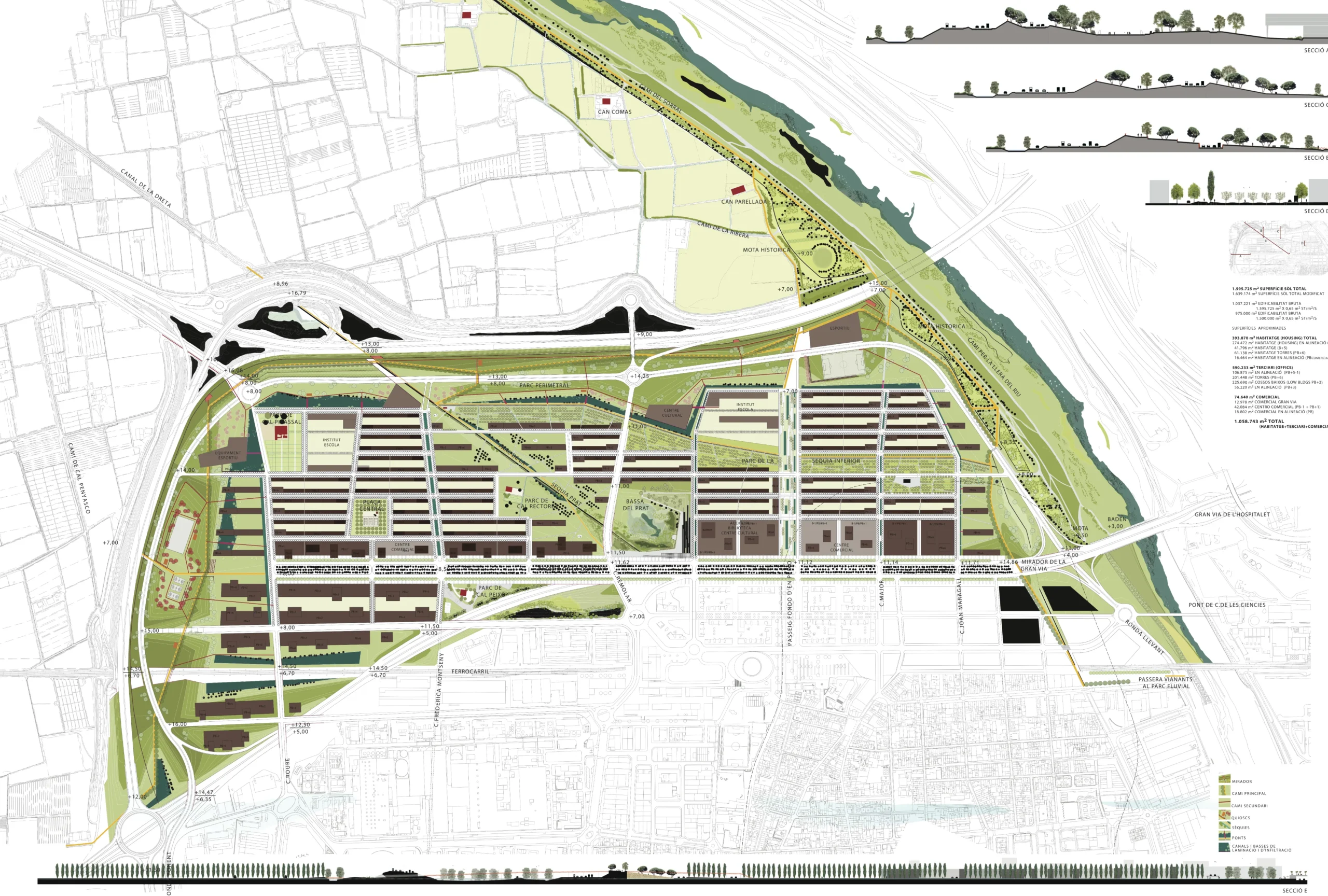 Ordenació de l'àmbit del Centre Direccional Prat Nord