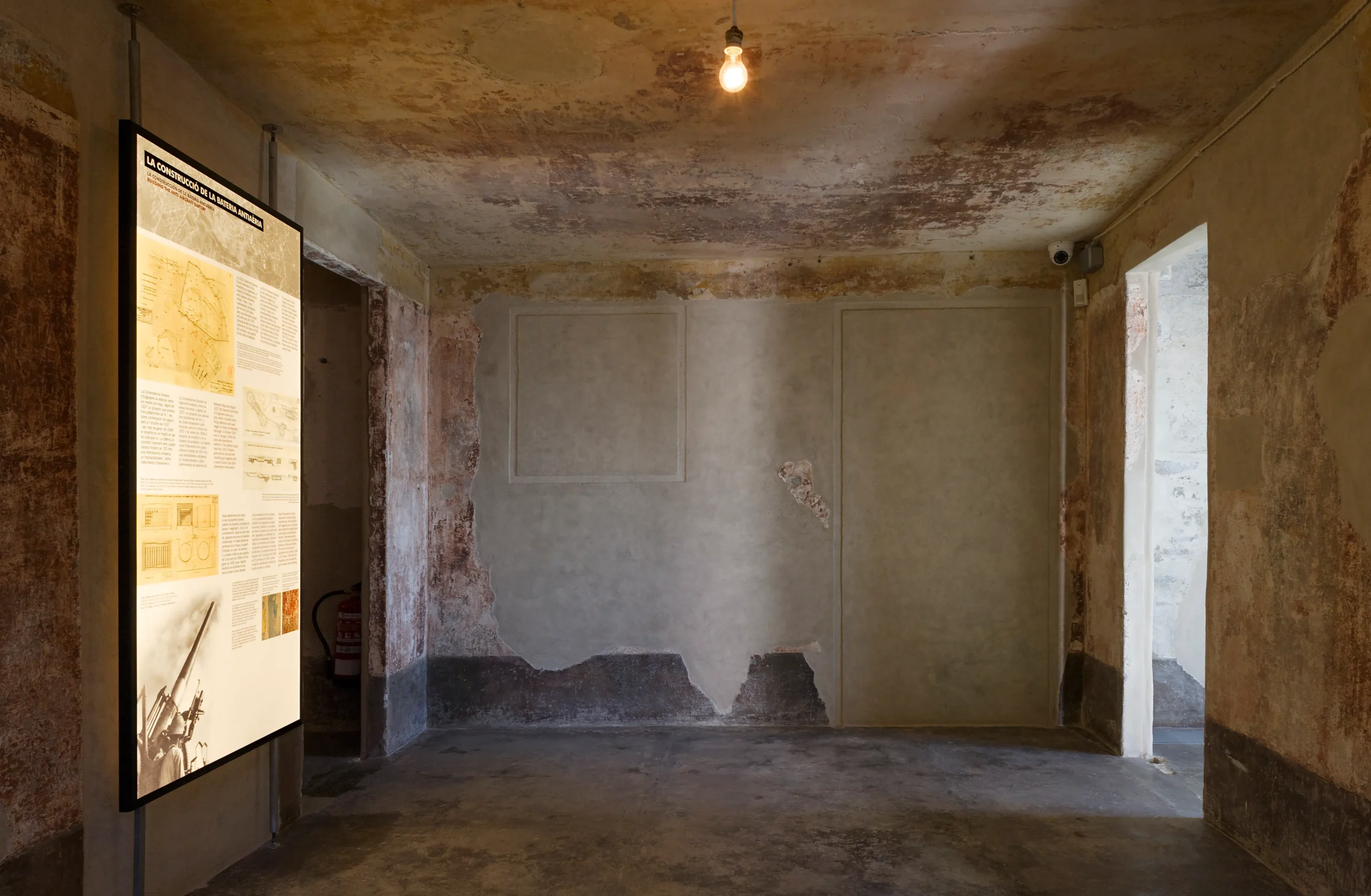 Restauració de les Bateries antiaèries del Turó de la Rovira