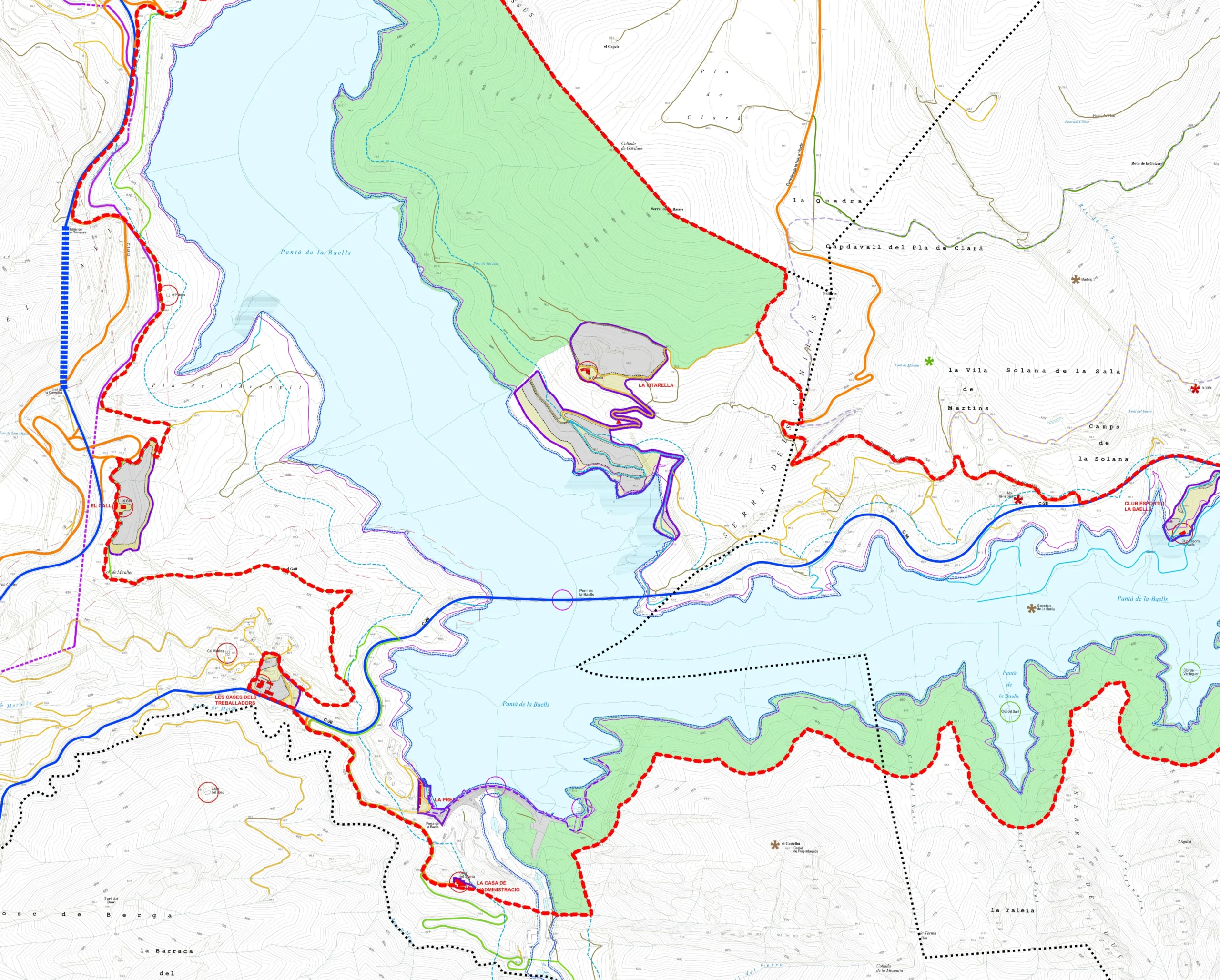 Pla especial urbanístic de l'embassament de La Baells