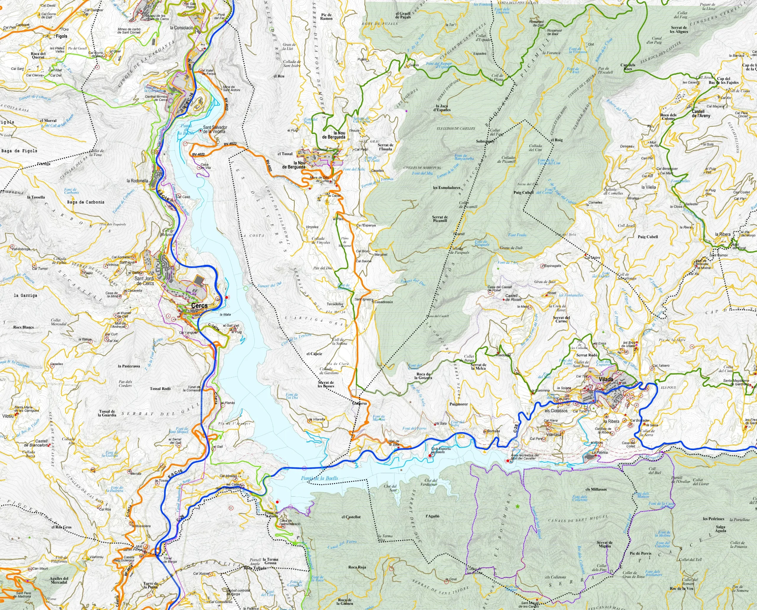 Pla especial urbanístic de l'embassament de La Baells