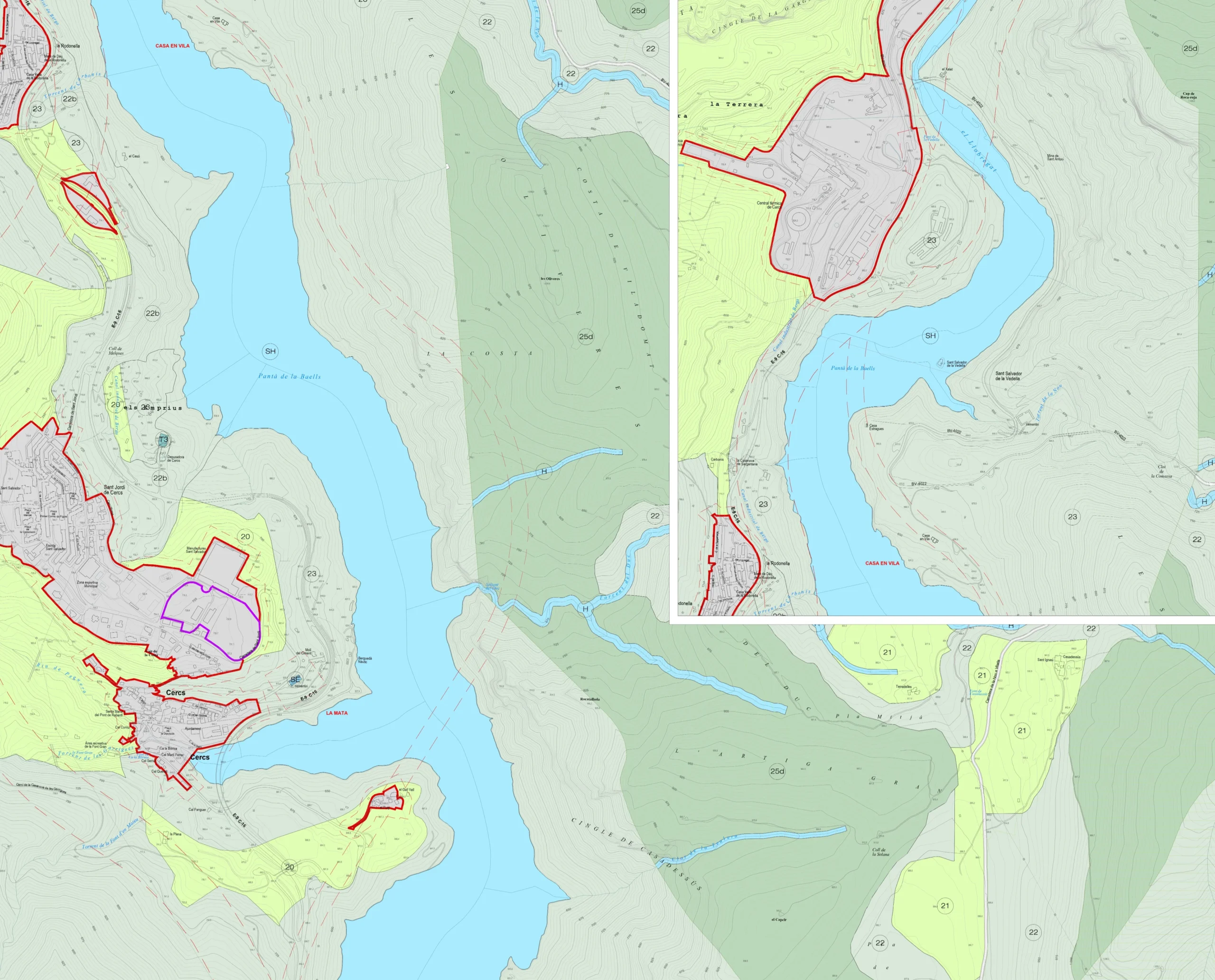 Pla especial urbanístic de l'embassament de La Baells