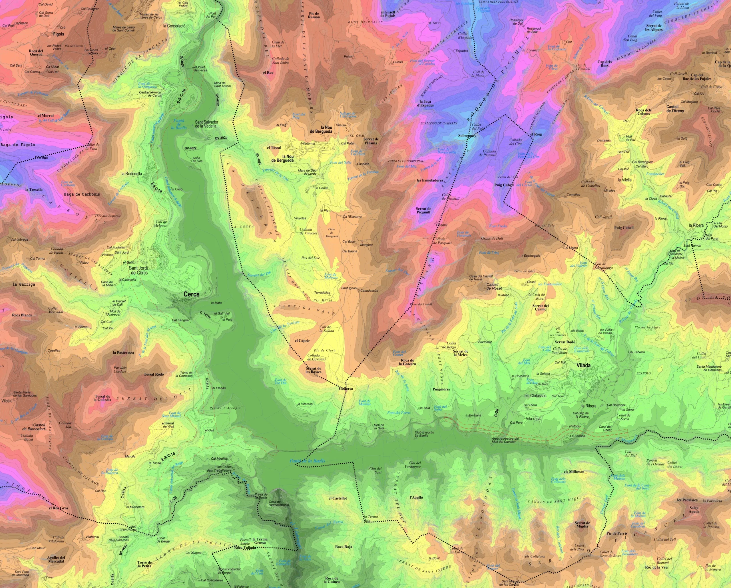 Pla especial urbanístic de l'embassament de La Baells